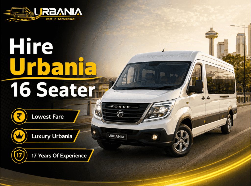 16 seater Force Urbania for family and corporate group travel